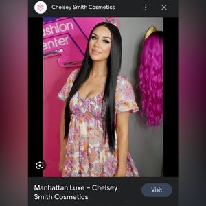 Chelsey Smith Cosmetics Luxe Lace Black Wig CSC l